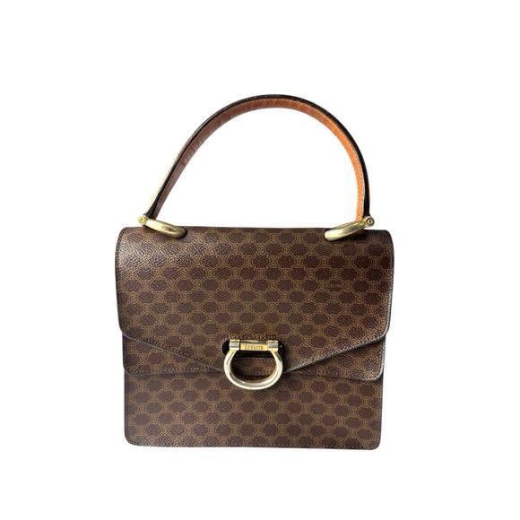 Celine Vintage Macadam Handbag - Picture 1 of 8